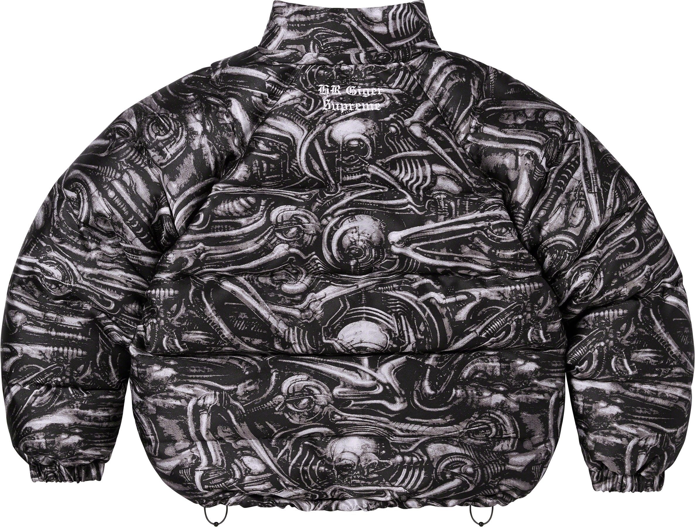 H.R. Giger Jacquard Down Puffer Jacket view 4